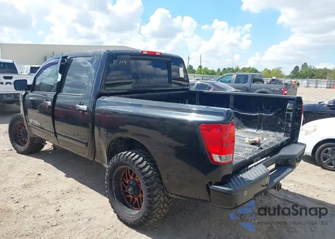 2014 Nissan Titan Sv from USA, damaged, VIN 1N6BA0EC6EN516685